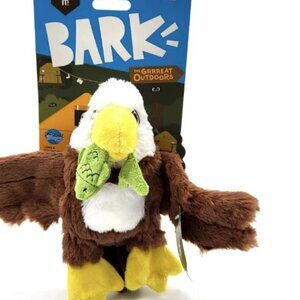 Bark Box Majestic Marty Eagle Crinkly Squeaky Toss & Shake Dog Toy 9.5”